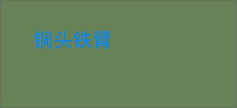 铜头铁臂