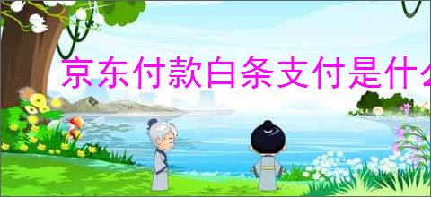 京东付款白条支付是什么？如何正确使用京东白条进行购物？