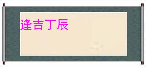 逢吉丁辰