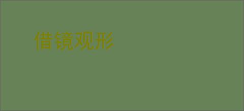 借镜观形