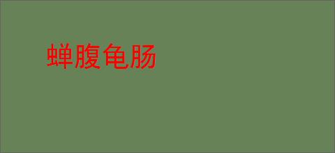 蝉腹龟肠