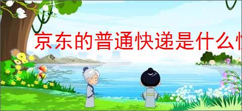 京东的普通快递是什么快递？京东普通快递和其他快递的区别是什么？