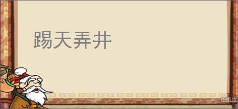 踢天弄井
