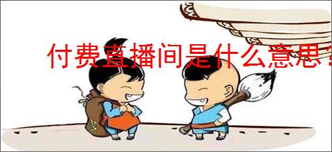 付费直播间是什么意思？如何在直播间获得更多收益？