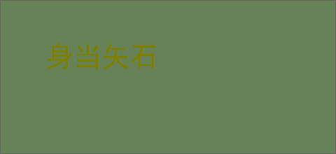身当矢石