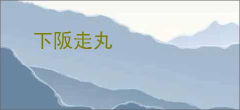 下阪走丸