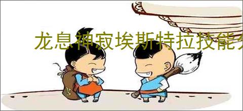 龙息神寂埃斯特拉技能分析与实战应用攻略