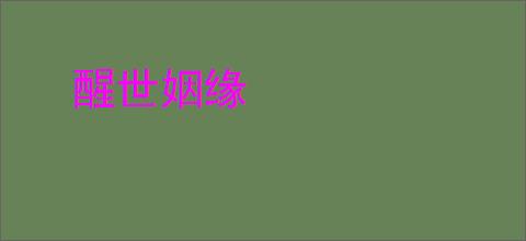 醒世姻缘