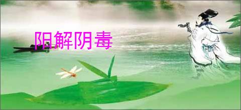 阳解阴毒