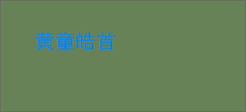 黄童皓首