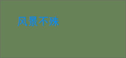风景不殊