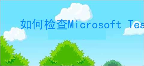 如何检查Microsoft Teams更新
