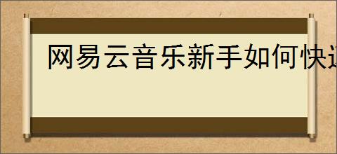 网易云音乐新手如何快速掌握基础使用方法