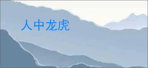 人中龙虎