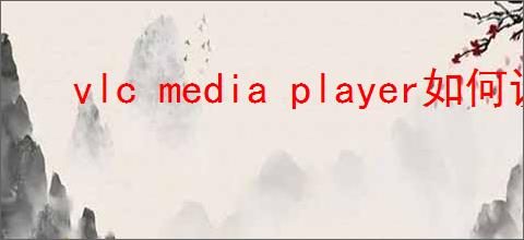 vlc media player如何设置自定义皮肤