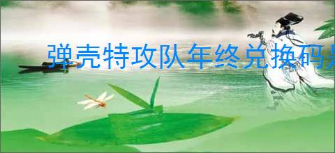 弹壳特攻队年终兑换码是啥
